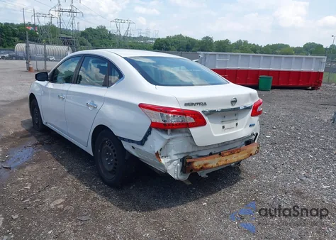 2014 Nissan Sentra S from USA, damaged, VIN 3N1AB7AP6EY330616